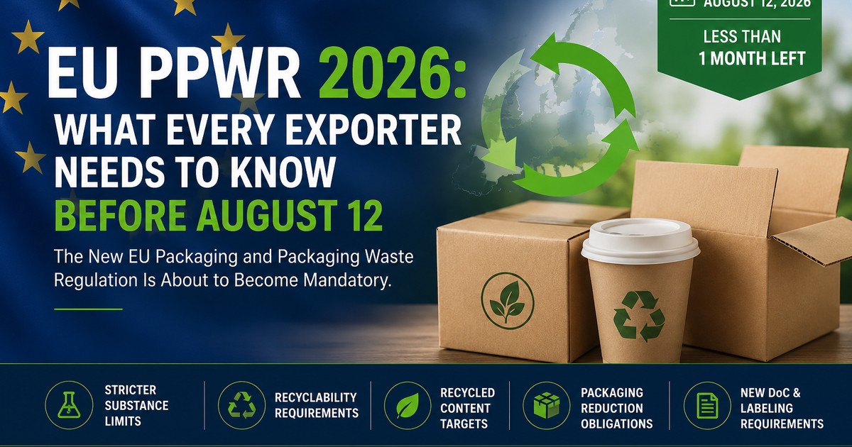 EU PPWR 2026 - Packaging Regulation Compliance Guide