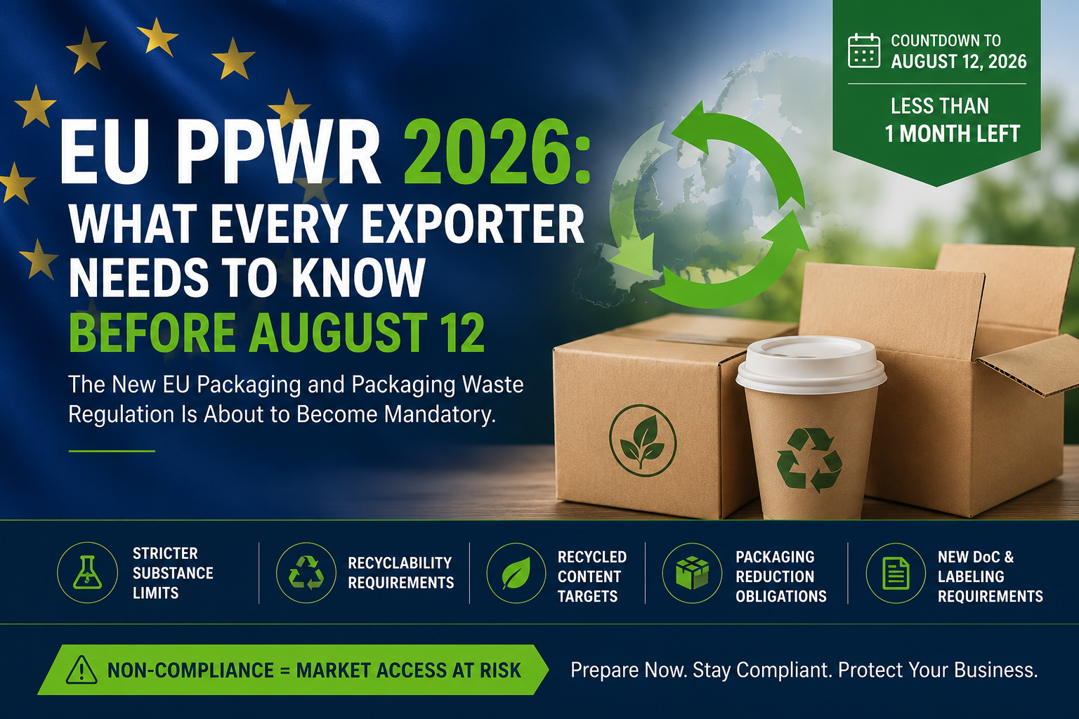 EU PPWR 2026: What Every Exporter Needs to Know